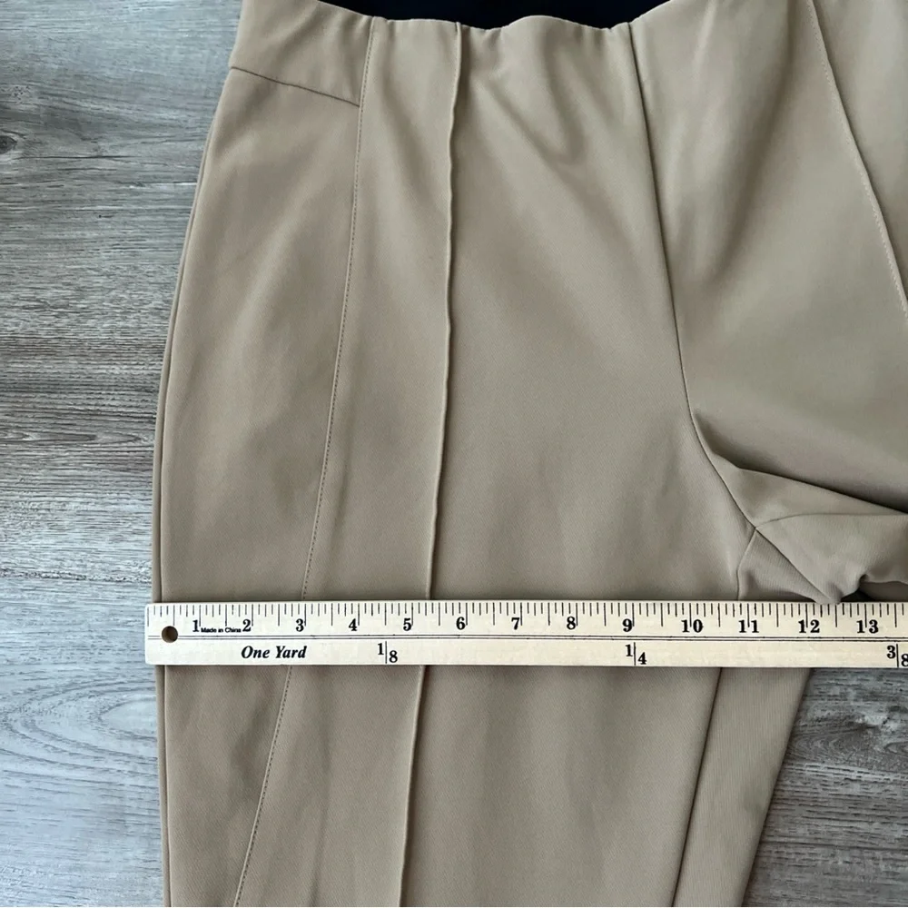 Lafayette 148 New York Gramercy Acclaimed Stretch Pant Womens 12 Tan - Picture 9 of 16